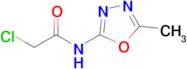 2-Chloro-N-(5-methyl-1,3,4-oxadiazol-2-yl)acetamide