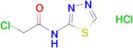 2-Chloro-N-(1,3,4-thiadiazol-2-yl)acetamide hydrochloride