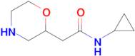 n-Cyclopropyl-2-(morpholin-2-yl)acetamide