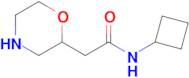 n-Cyclobutyl-2-(morpholin-2-yl)acetamide