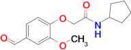 n-Cyclopentyl-2-(4-formyl-2-methoxyphenoxy)acetamide