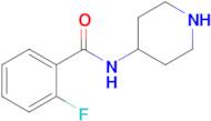 2-Fluoro-N-(piperidin-4-yl)benzamide