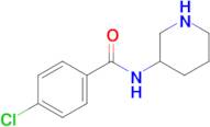 4-Chloro-N-(piperidin-3-yl)benzamide