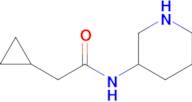 2-Cyclopropyl-N-(piperidin-3-yl)acetamide