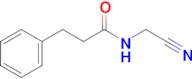 n-(Cyanomethyl)-3-phenylpropanamide