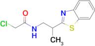 n-(2-(Benzo[d]thiazol-2-yl)propyl)-2-chloroacetamide