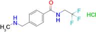 4-((Methylamino)methyl)-N-(2,2,2-trifluoroethyl)benzamide hydrochloride