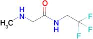 2-(Methylamino)-N-(2,2,2-trifluoroethyl)acetamide