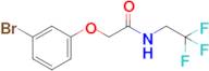 2-(3-Bromophenoxy)-N-(2,2,2-trifluoroethyl)acetamide