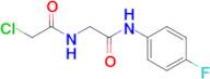 2-Chloro-N-(2-((4-fluorophenyl)amino)-2-oxoethyl)acetamide