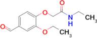 2-(2-Ethoxy-4-formylphenoxy)-N-ethylacetamide