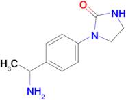 1-(4-(1-Aminoethyl)phenyl)imidazolidin-2-one