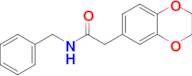 n-Benzyl-2-(2,3-dihydrobenzo[b][1,4]dioxin-6-yl)acetamide