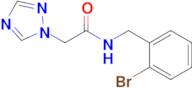 n-(2-Bromobenzyl)-2-(1h-1,2,4-triazol-1-yl)acetamide