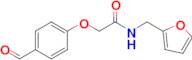 2-(4-Formylphenoxy)-N-(furan-2-ylmethyl)acetamide