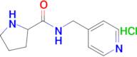 n-(Pyridin-4-ylmethyl)pyrrolidine-2-carboxamide hydrochloride