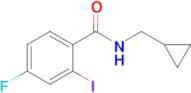 n-(Cyclopropylmethyl)-4-fluoro-2-iodobenzamide