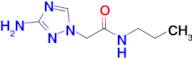 2-(3-Amino-1h-1,2,4-triazol-1-yl)-N-propylacetamide