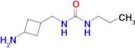 1-((3-Aminocyclobutyl)methyl)-3-propylurea