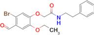 2-(5-Bromo-2-ethoxy-4-formylphenoxy)-N-phenethylacetamide