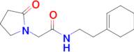 n-(2-(Cyclohex-1-en-1-yl)ethyl)-2-(2-oxopyrrolidin-1-yl)acetamide