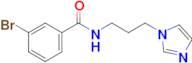 n-(3-(1h-Imidazol-1-yl)propyl)-3-bromobenzamide