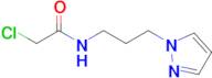 n-(3-(1h-Pyrazol-1-yl)propyl)-2-chloroacetamide