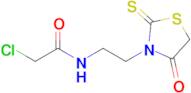 2-Chloro-N-(2-(4-oxo-2-thioxothiazolidin-3-yl)ethyl)acetamide