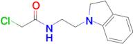 2-Chloro-N-(2-(indolin-1-yl)ethyl)acetamide