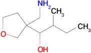 1-(3-(Aminomethyl)tetrahydrofuran-3-yl)-2-methylbutan-1-ol