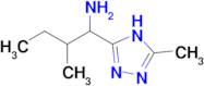 2-methyl-1-(5-methyl-4H-1,2,4-triazol-3-yl)butan-1-amine