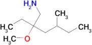 2-Ethyl-2-methoxy-4-methylhexan-1-amine