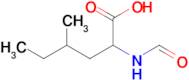 2-Formamido-4-methylhexanoic acid