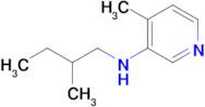 4-Methyl-N-(2-methylbutyl)pyridin-3-amine