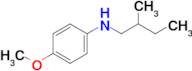 4-Methoxy-N-(2-methylbutyl)aniline