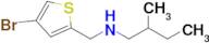 n-((4-Bromothiophen-2-yl)methyl)-2-methylbutan-1-amine