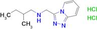 n-([1,2,4]triazolo[4,3-a]pyridin-3-ylmethyl)-2-methylbutan-1-amine dihydrochloride