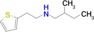 2-Methyl-N-(2-(thiophen-2-yl)ethyl)butan-1-amine