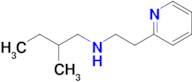 2-Methyl-N-(2-(pyridin-2-yl)ethyl)butan-1-amine