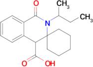 2'-(Sec-butyl)-1'-oxo-1',4'-dihydro-2'h-spiro[cyclohexane-1,3'-isoquinoline]-4'-carboxylic acid