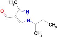 1-(Sec-butyl)-3-methyl-1h-pyrazole-4-carbaldehyde