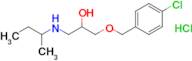 1-(Sec-butylamino)-3-((4-chlorobenzyl)oxy)propan-2-ol hydrochloride