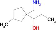 1-(1-(Aminomethyl)-3-methylcyclopentyl)propan-1-ol