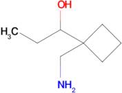 1-(1-(Aminomethyl)cyclobutyl)propan-1-ol