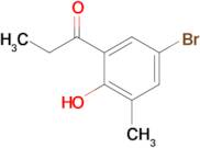 1-(5-Bromo-2-hydroxy-3-methylphenyl)propan-1-one