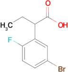 2-(5-Bromo-2-fluorophenyl)butanoic acid