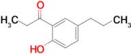 1-(2-Hydroxy-5-propylphenyl)propan-1-one