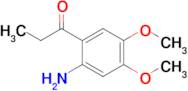 1-(2-Amino-4,5-dimethoxyphenyl)propan-1-one