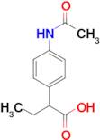 2-(4-Acetamidophenyl)butanoic acid