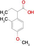 2-(4-Methoxy-2-methylphenyl)butanoic acid